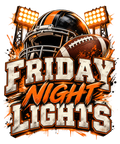 Friday Night Lights Football DTF Transfer artwork